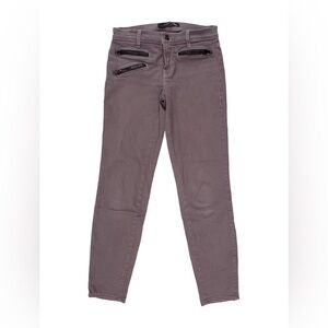 J Brand Mid-Rise Gray Skinny Jeans Size XS US 25